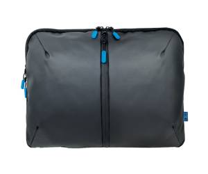Borsa sleeve Kosmo 3 scomparti 41 x 31 x 5 cm tessuto nero - 21562 - 1