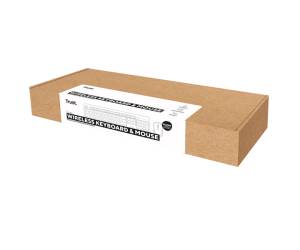 Set tastiera e mouse wireless ultrasilenzioso TKM - 360,15721 - 4