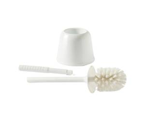 Portascopino Oronzo con manico extralungo 54 cm bianco - 20792 - 1