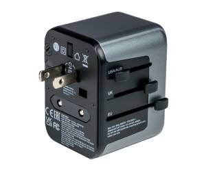 Adattatore da viaggio UTA 03 PD30W QC 2xUSB 2xType C - 29034 - 1