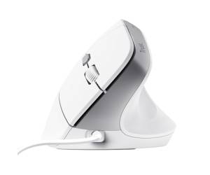 Mouse ergonomico Bayo II con filo bianco - 25397 - 8713439253979 - DMwebShop - 1