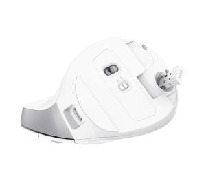 Mouse Ergonomico Bayo II wireless bianco - 29700 - 3