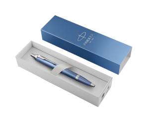 Penna a sfera IM Monochrome Rituals Blue punta M blu - 30393 - 1