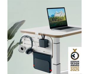 Pannello forato piccolo per scrivanie compatte Sit Stand 42 x 25 x 0,8 cm - 1042 - 3