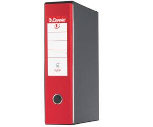 Registratore Eurofile G55 dorso 8 cm protocollo 23 x 33 cm rosso - 3137 - 1