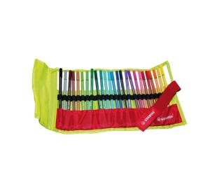 Pennarello Pen 68 colori assortiti rollerset verde 25 pezzi - 15430 - 1