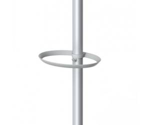 Appendiabiti con portaombrelli 5 posti 187 cm bianco - 25459 - 2