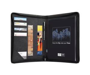 Portablocco Spinner nero A4 - 26619 - 1