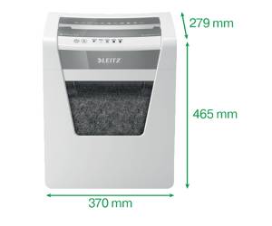 Distruggidocumenti Office P5 taglio a frammenti 2x15 mm IQ - 21713 - 1