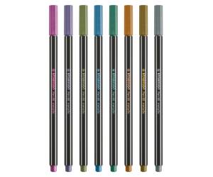 Pennarelli Pen 68 colori assortiti metallic scatola in metallo 8 pezzi - 13572 - 2