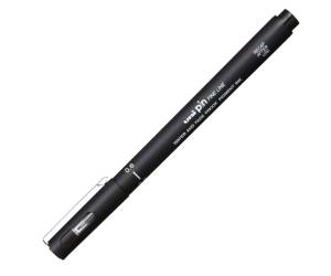 Pin fineliner punta 0,6 mm nero - 18202 - 1