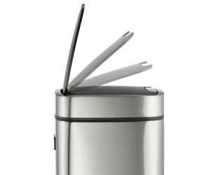 Cestino no touch con sensore 30,5 x 30,5 x 69 cm 35 lt argento metallizzato - 26229 - 5
