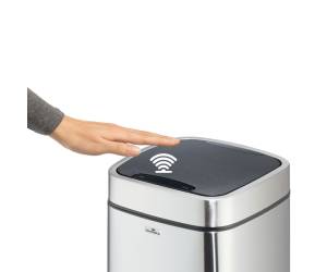 Cestino no touch con sensore 30,5 x 30,5 x 69 cm 35 lt argento metallizzato - 26229 - 6