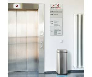 Cestino no touch con sensore 30,5 x 30,5 x 69 cm 35 lt argento metallizzato - 26229 - 7