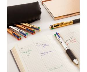 Astuccio penne a sfera Chrome punta 1,00 mm 4 colori - 22407 - 3