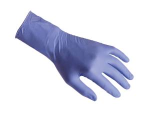 Guanti in nitrile ultra resist R99 manichetta lunga taglia L indaco - 27926 - 1