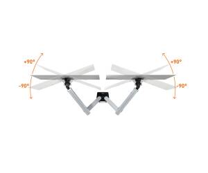 Braccio porta monitor Select Plus per 2 monitor - 28063 - 3