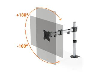 Braccio porta monitor Select per 1 monitor - 5094-23 - 4005546734989 - DMwebShop - 2