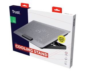 Supporto raffreddante per laptop Exto grigio - 28745 - 2