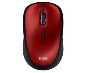 Mouse wireless Yvi silenzioso rosso - 28749 - 1