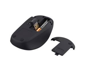 Mouse wireless Yvi silenzioso rosso - 28749 - 3