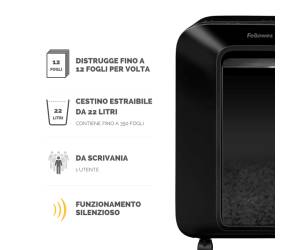 Distruggidocumenti LX 200 a frammenti - 28987 - 1