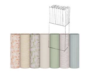 Rotolo carta regalo Erba 70 cm x 2 mt fantasie assortite - 29090 - 1