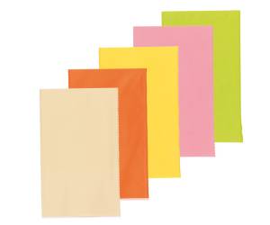 Busta regalo Spring 16 x 25 cm 45 gr carta 5 colori assortiti - 29356 - 1