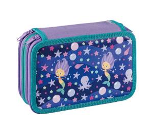 Astuccio 3 Zip Fantasy 13 x 20 x 7,5 cm colori assortiti - 21780 - 6