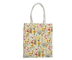 Shopper Nature Flowers 42x38,5 cm eco cotone fantasie assortite - 21800 - 3