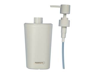 Dispenser sapone liquido Pronto Bagno diametro 8 cm 450 ml PPL bianco - 20726 - 1