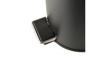 Pattumiera Premium con pedale e vaschetta 5 lt nero satinato - 24975 - 3