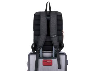 Zaino per pc Katy Rose notebook 15,6 nero cerniera rose gold Digital Design - 21572 - 8