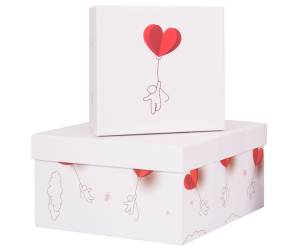 Set scatole regalo dimensioni assortite fantasia Charmed - 21522 - 1