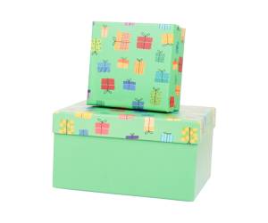 Set scatole regalo dimensioni assortite fantasia Memento - 21468 - 3