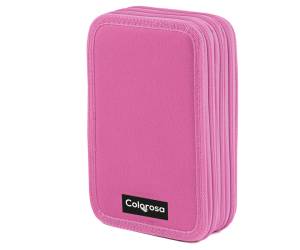 Astuccio Colors 3 zip 13 x 20 x 7,5 cm tessuto colori assortiti - 21774 - 1