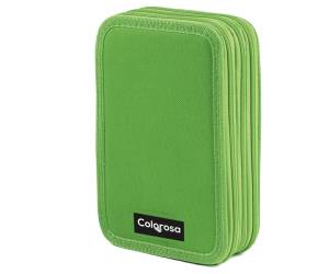 Astuccio Colors 3 zip 13 x 20 x 7,5 cm tessuto colori assortiti - 21774 - 2