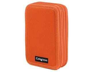 Astuccio Colors 3 zip 13 x 20 x 7,5 cm tessuto colori assortiti - 21774 - 4