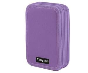 Astuccio Colors 3 zip 13 x 20 x 7,5 cm tessuto colori assortiti - 21774 - 6