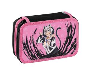 Astuccio 3 Zip Manga 13 x 20 x 7,5 cm fantasie assortite - 25176 - 3