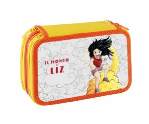 Astuccio 3 Zip Manga 13 x 20 x 7,5 cm fantasie assortite - 25176 - 4