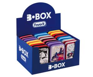 Astuccio 3 Zip Manga 13 x 20 x 7,5 cm fantasie assortite - 25176 - 7