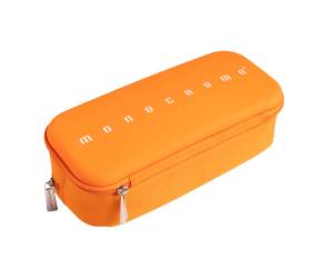 Astuccio 2 zip Monocromo 21 x 5 x 9 cm silicone poliestere colori assortiti - 27569 - 5