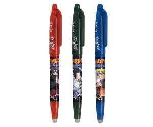 Set 3 pezzi Frixion Ball e Clicker Naruto colori assortiti expo 12 pezzi - 25162 - 3