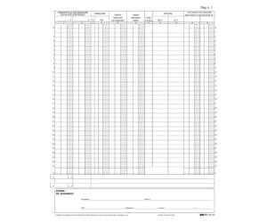 Registro Iva corrispettivi 31 x 24,5 cm 15pg numerate - 4490 - 2