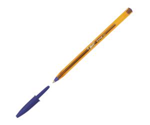 Penna sfera Cristal punta fine 0,8 mm blu - 9914 - 1