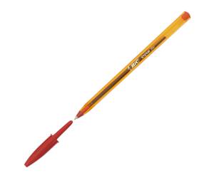 Penna sfera Cristal punta fine 0,8 mm rosso - 9936 - 1