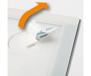 Cornice adesiva Duraframe Wallpaper A4,21 x 29,7 cm argento - 22645 - 3