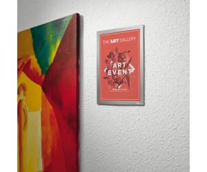 Cornice adesiva Duraframe Wallpaper A4,21 x 29,7 cm argento - 22645 - 4