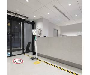 Nastro adesivo Duraline Strong 50,07,1726 permanente 5 cm x 30 mt giallo nero - 22633 - 2